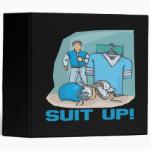 Suit Up 3 Ring Binders