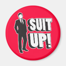 Suit Up! Fridge Magnets