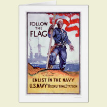 Suivez le drapeau - enrôlez la marine (US02290A) cartes