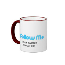 suivez-moi (le gazouillement) mug à café