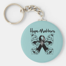 Sujets d'espoir de cancer de la peau porte-clé