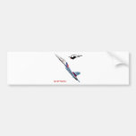 Sukhoi Su-27 Flanker フランカー Bumper Sticker