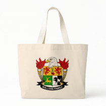 Sullivan Family Crest Tote Bags