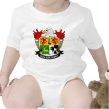 Sullivan Family Crest Rompers