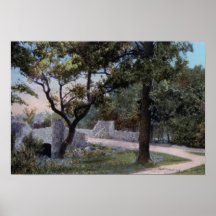 Sulphur Oklahoma Lincoln Bridge Poster