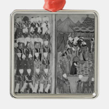 Sultan Ahmed III Distributing Money Christmas Tree Ornament