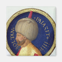 Sultan Bayezid I Fridge Magnets