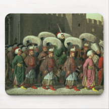 Sultan Mahmud II in Procession, 1809 Mouse Pads