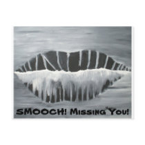 Sultry Oral Cavity, SMOOCH! Missin... - Customized postcards
