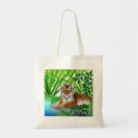 Sumatran Jungle Tiger Tote Bag