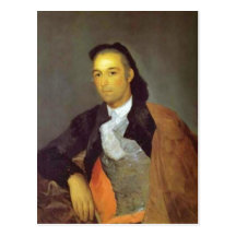 Summary Author: Francisco de Goya expired implemen Post Card