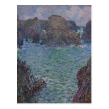Summary Claude Monet 'Port-Goulphar, Belle-?le' 'P Post Card