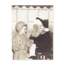 Summary Department Store Santa circa 1956. A.Chris