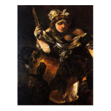 Summary Description Judith y Holofernes. Pintura a Post Cards