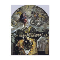 Summary El Greco - The Burial of the Count of Orga Post Cards