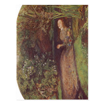 Summary John Everett Millais : Ophelia 1851 - 1852 Post Card