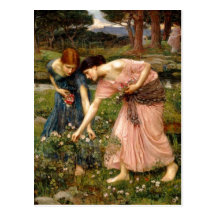 Summary John William Waterhouse (1849-1917) Gather Post Cards