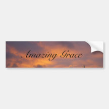 summer 09 461, Amazing Grace Bumper Stickers