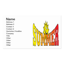 Summer 4 business cards