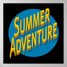 Summer Adventure Poster