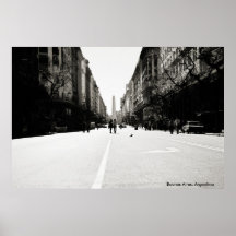 Summer Afternoon in Buenos Aires Poster