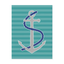 Summer Anchor Postcard