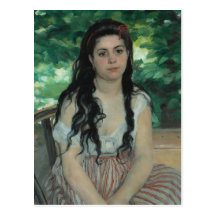 Summer, Auguste Renoir Post Card