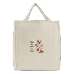 Summer BBQ Time embroidered bags