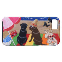 Summer Breeze Labradors Painting
