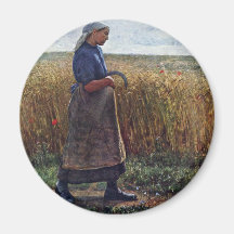 Summer By Leopold Karl Walter Graf Von Kalckreuth Magnets