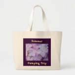 Summer Camping Trip Tote bag Purple Hydrangeas