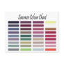 Summer Colour Chart