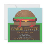 Summer Cookout Party Invitation
