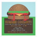 Summer Cookout Party Invitation invitations