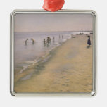Summer Day at the South Beach of Skagen, 1884 Christmas Tree Ornaments