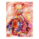 Summer Dress Postcard postcards