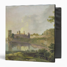 Summer Evening (Caernarvon Castle) c.1764-65 (oil Binders