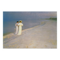 Summer Evening on the Skagen Southern Beach posters