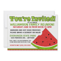 Summer Family Reunion Invitation