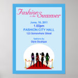 Summer Fashion Show Poster