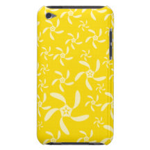 Summer Floral Design. Sunny Yellow. iPod Case-Mate Case