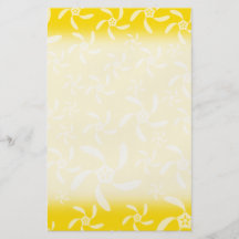 Summer Floral Design. Sunny Yellow. Flyers