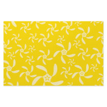 Summer Floral Design. Sunny Yellow. Customized Stationery