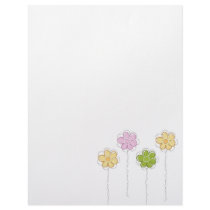 Summer Flowers Letterhead