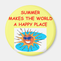 summer fridge magnets