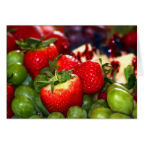 Summer Fruit Greeting Card