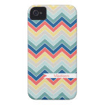 Summer Fun {chevron pattern} Case-Mate iPhone 4 Cases