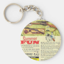 Summer Fun Gun Keychain