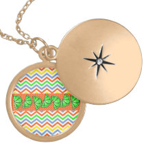 Summer Fun Limes Chevron Polka Dot Novelty Gifts Pendant