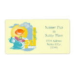 Summer Fun Shipping Labels